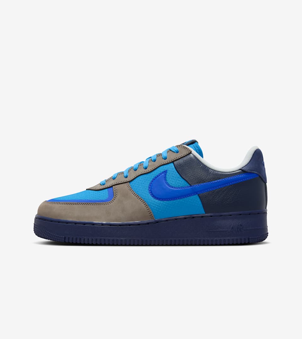Date de sortie de la Air Force 1 Low x Stash Soft Grey and Harbor Blue HF5516 001 Nike SNKRS